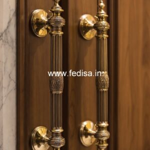 Handcrafted Brass Door Handle Designs BDR-3423