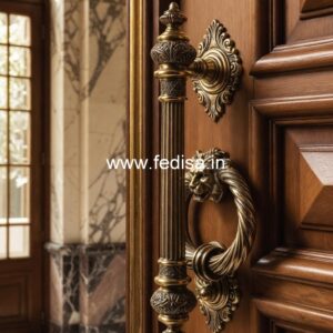 Brass Door Handle for Modern Interiors BDR-3474