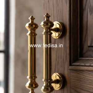 Brass Door Handle for Royal Homes BDR-3479