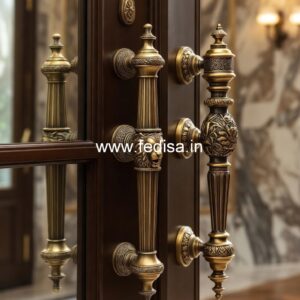 Brass Door Handle for Grand Entry BDR-3487