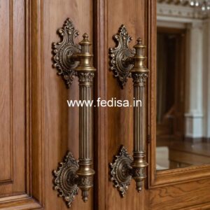 Brass Door Handle with Unique Design BDR-3506