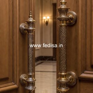 Antique Brass Door Handle Designs for Vintage Look BDR-3541