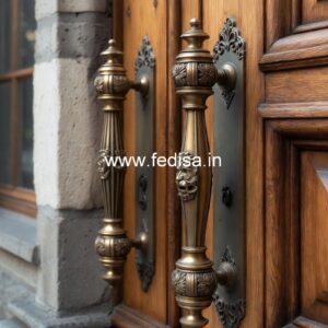 Solid Brass Door Handles for Durability & Style BDR-3542