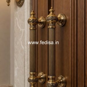 Modern Luxury Brass Door Handles for Villas BDR-3550