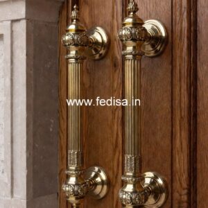 Luxury Brass Door Hardware for Modern Homes BDR-3558
