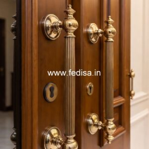 Stylish Brass Handles for Wooden Doors BDR-3576