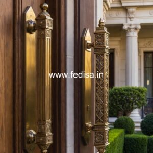Stylish Luxury Brass Handles for Main Doors BDR-3600