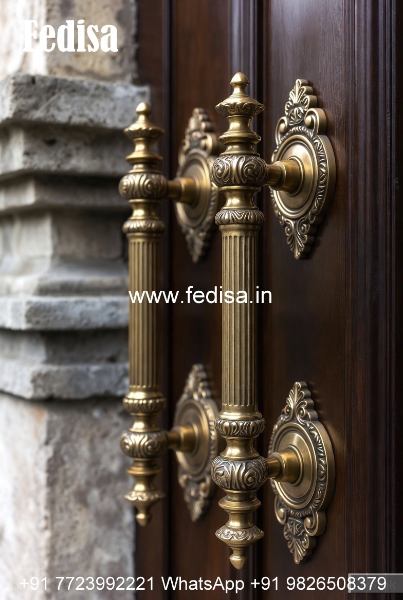 High-End Brass Door Handle Inspirations BDR-3606