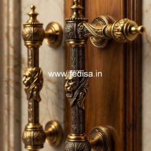 Modern Brass Door Hardware Collection BDR-3668
