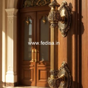 Minimalist Brass Door Designs BDR-3686