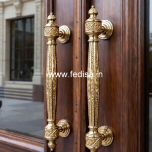 Stylish Modern Brass Entry Handles BDR-3697