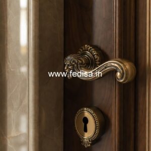 Traditional Brass Door Handle Inspirations BDR-3725
