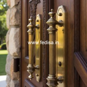 Traditional Brass Door Handle Styles BDR-3745