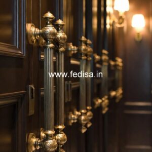 Heavy Brass Door Handle Designs India BDR-3820
