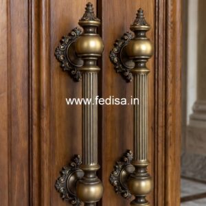 Solid Brass Door Handle for Classic Interiors BDR-3822