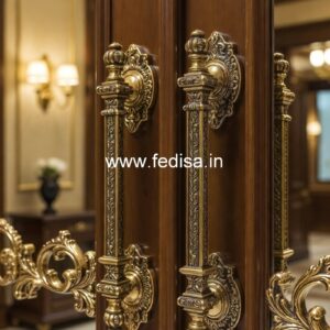 Elegant Brass Handles for Main Door BDR-3841