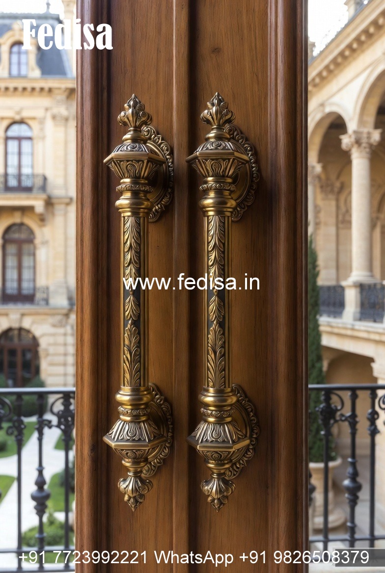 Modern Entrance Brass Handle Designs BDR-3849