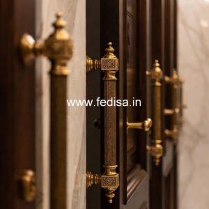 Brass Door Handle for Office Entrance BDR-3861