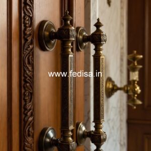 Classic Brass Door Pull Handles BDR-3884