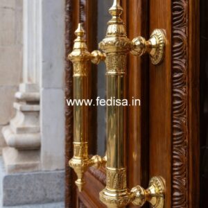Brass Door Handle for Designer Entry BDR-3910