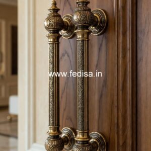 Brass Door Handle for High-End Homes BDR-3912