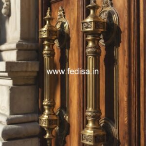 Luxury Brass Door Handle Designs for Modern Homes BDR-3934