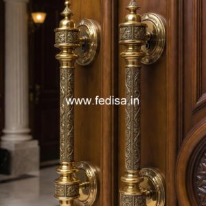 Decorative Brass Door Handles for Entry Doors BDR-3941