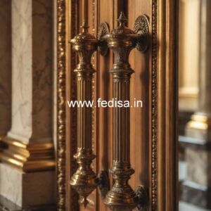 Unique Brass Handle Designs for Main Doors BDR-3961