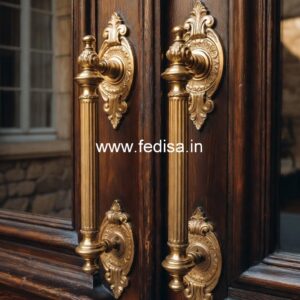 Modern Entry Door Brass Handles BDR-3962