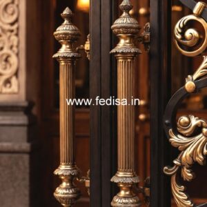 Artistic Brass Door Hardware Ideas BDR-3985