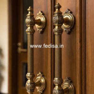 Elegant Brass Door Handles for Mansion Doors BDR-3996