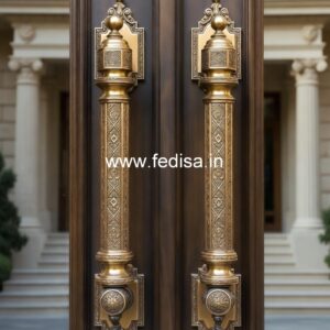 Luxury Brass Handles for Wooden Doors BDR-4006