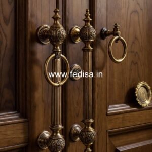 Sleek Brass Door Handle Inspirations BDR-4059