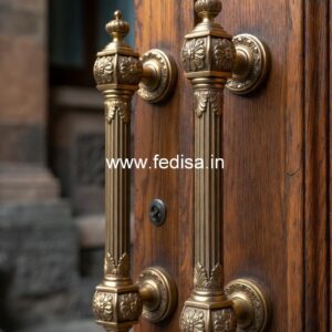 Sleek Modern Brass Door Handles BDR-4068