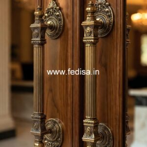 Sleek Brass Door Pull Designs BDR-4076