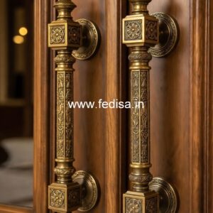 Stylish Contemporary Brass Door Handles BDR-4080
