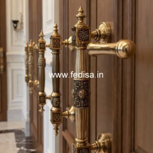 Stylish Modern Brass Door Hardware BDR-4086