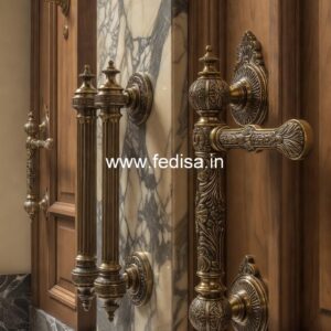 Antique Brass Door Handle Designs BDR-4102