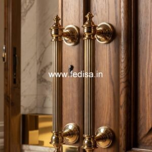 Vintage Brass Door Handles for Classic Homes BDR-4103