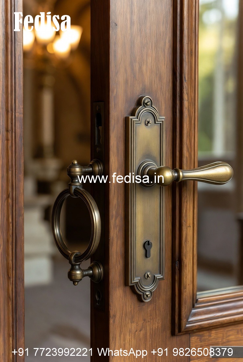 Traditional Brass Door Handle Ideas BDR-4104