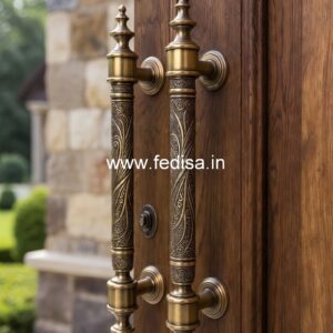 Traditional Brass Handles for Main Doors BDR-4112