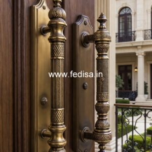 Antique Brass Door Handle Trends BDR-4114