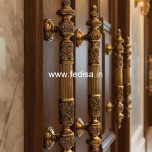 Antique Brass Door Handle Designs Vintage Style BDR-4145