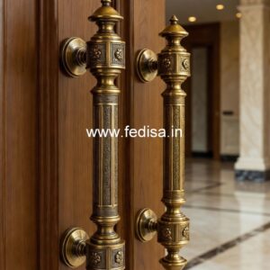 Antique Brass Door Handle Trends 2033 BDR-4153