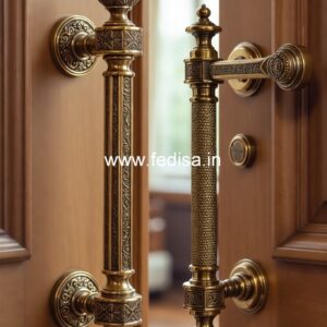 17 Stunning Brass Door Handle Designs You Must See BDR-4156