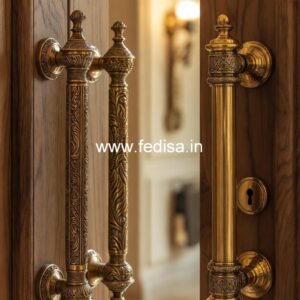 Top Brass Door Handle Ideas for Luxury Homes BDR-4157