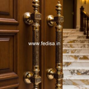 Stunning Brass Entry Door Handles BDR-4186