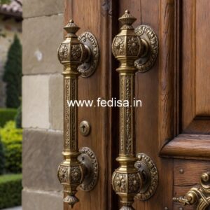 Stylish Brass Door Handles for Main Door BDR-4221
