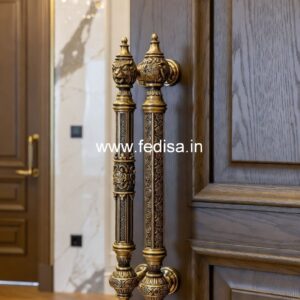 Elegant Brass Door Handle for Wooden Doors BDR-4226