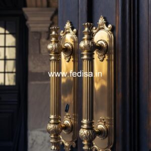 Antique Finish Brass Door Handle BDR-4239